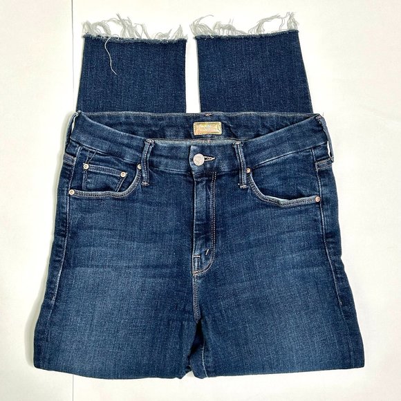 Mother Looker Ankle Fray in Girl Crush Size 28 - Picture 6 of 14